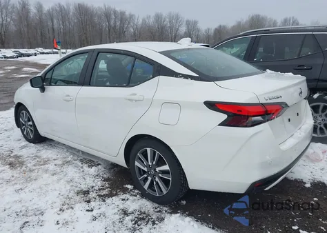2021 Nissan Versa Sv Xtronic Cvt z USA, uszkodzony, nr VIN 3N1CN8EV2ML896251